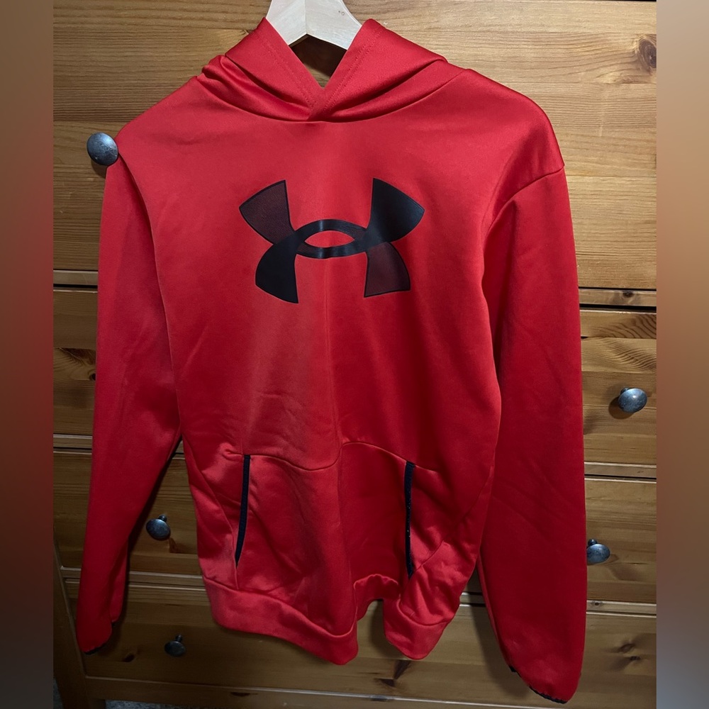 Under Armour Youth XL Red Hoodie